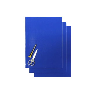 Feuilles adhésives Crystall bleu