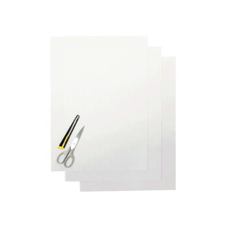 Feuilles adhésives Crystall transparent