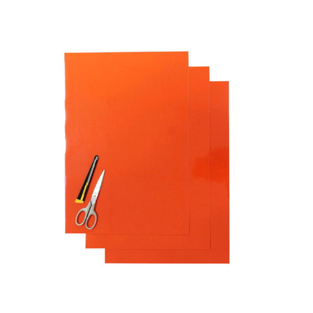 Feuilles adhésives Crystall orange BL-5051/90
