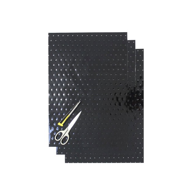 Feuilles adhésives Crystall noirs avec trous BL-5052/20