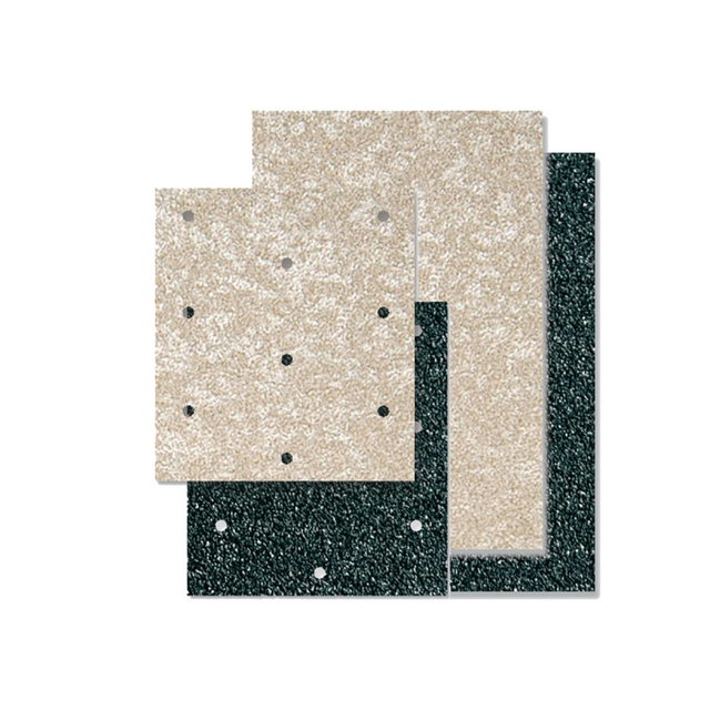 Feuilles adhésives Crystall antidérapantes noirs avec trous BL-5072/20