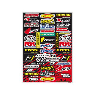 Kit autocollants logos sponsor - C