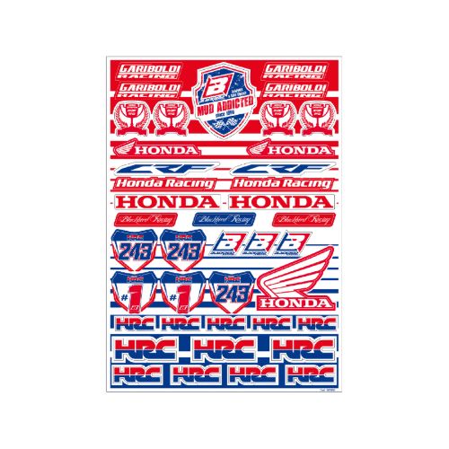 Kit autocollants logos - HRC BL-5076G1
