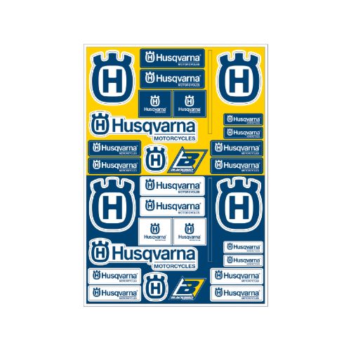 Kit autocollants logos - Husqvarna BL-5076HS