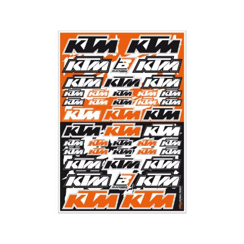 Kit autocollants logos - KTM BL-5076K