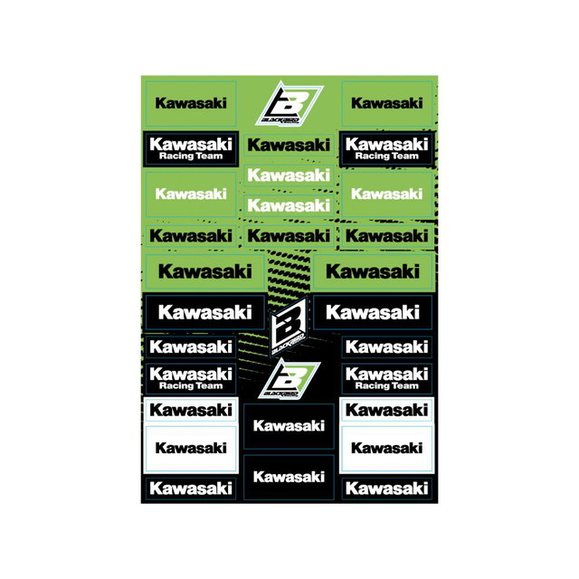 Kit autocollants logos - Kawasaki BL-5076KA