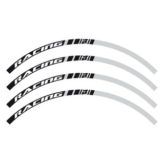 Kit autocollants roue Blackbird grises