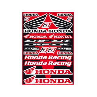 Kit autocollants Crystall universel Blackbird - Honda