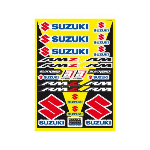 Kit autocollants Crystall universel Blackbird - Suzuki BL-5329