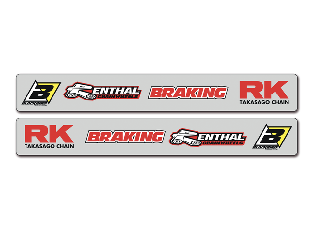 Autocollants pour bras oscillant Kawasaki KX 250 (94-08) BL-5429N
