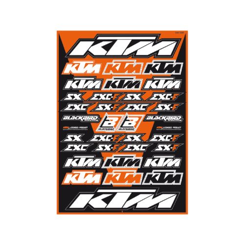 Kit autocollants Crystall universel Blackbird - KTM BL-5523