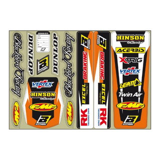 Kit graphique universel - orange