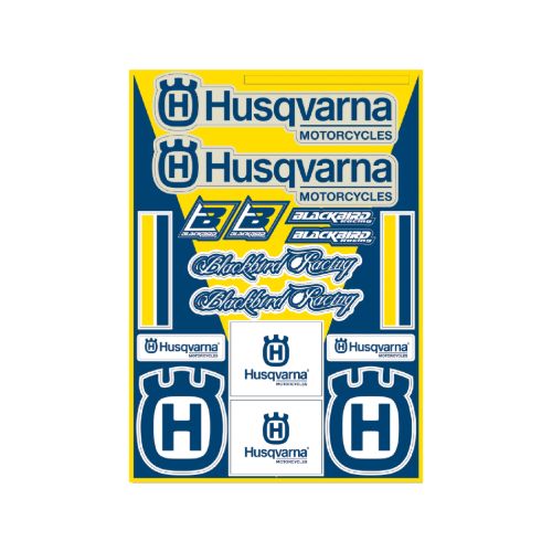 Kit autocollants Crystall universel Blackbird - Husqvarna BL-5602
