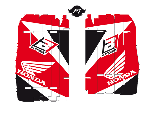 Autocollants de grille de radiateur Honda CRF 450 R (09-12) Honda BL-A101E