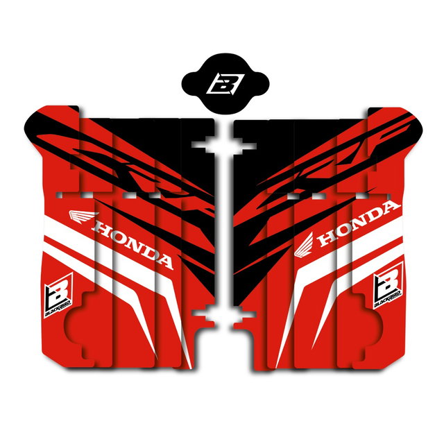 Autocollants de grille de radiateur Honda CRF 250 R (14-17) Dream 4 BL-A105N