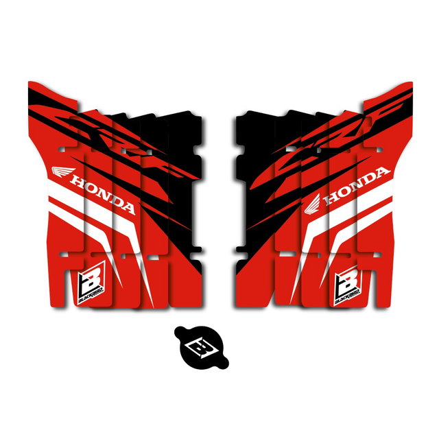 Autocollants de grille de radiateur Honda CRF 250 R (18-21) Dream 4 BL-A107N