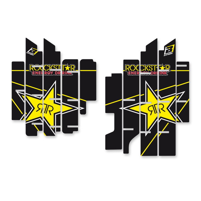 Radiator grille stickers Suzuki RMZ 250 (19-24) Rockstar Energy BL-A305L