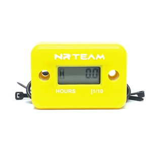 Compteur d’heures filaire universel jaune