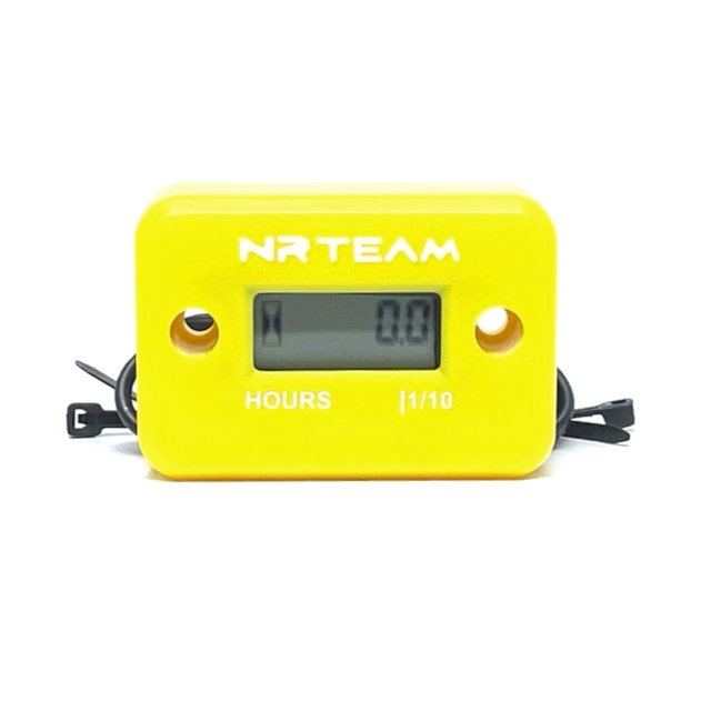 Compteur d’heures filaire universel jaune CNTF.G