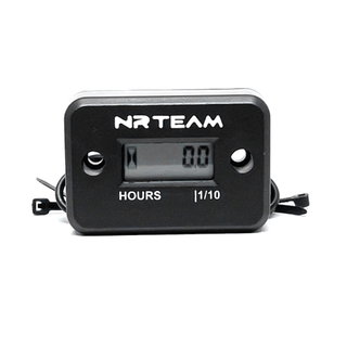 Compteur d’heures filaire universel noir