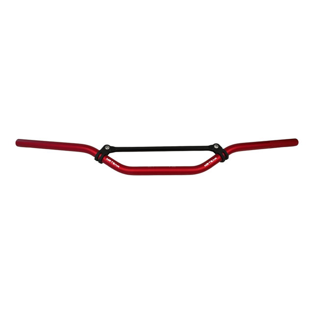 Guidon NRTeam 22 mm cintrage moyen rouge - 6061-T6 DS04.1001R