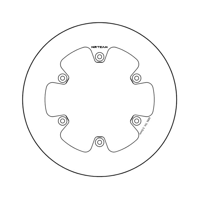 Disque de frein NRTeam Fantic 250 XEF (25) arrière plein DS14.0079