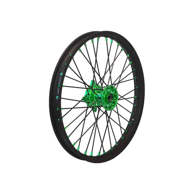 Roue Kawasaki KX 250 F (21-26) avant 21x1.60 vert DS50.FB22V