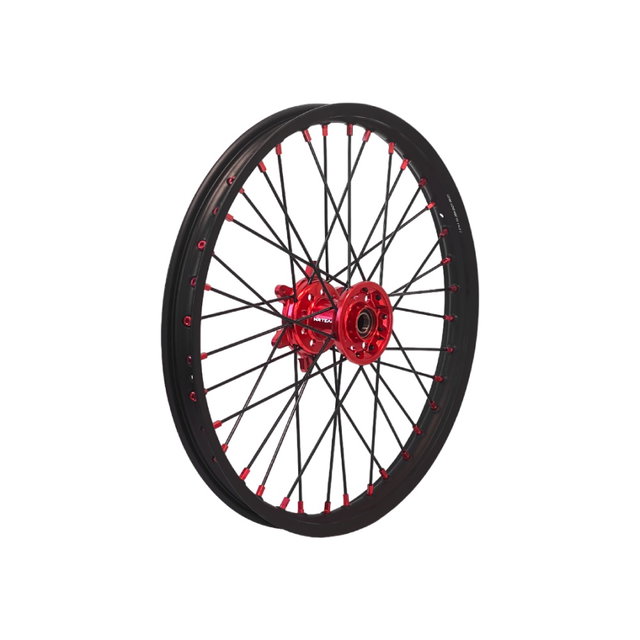Roue Fantic 450 XEF (22-24) avant 21x1.60 rouge DS50.FB32R