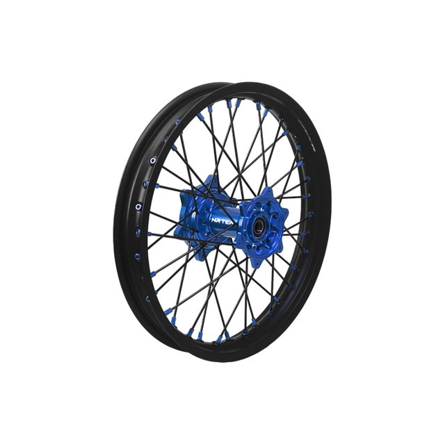 Roue Fantic 450 XEF (22-24) arrière 19x2.15 bleu DS50.RB33B