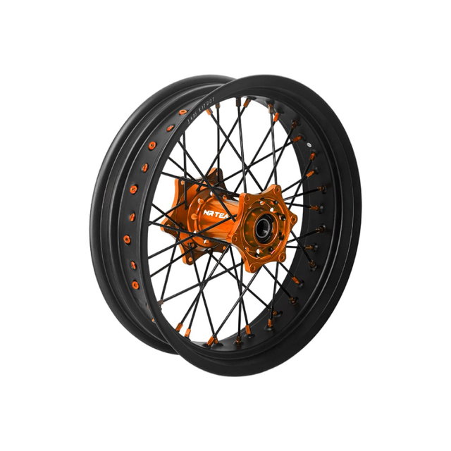 Roue Gasgas 250 EC (21-25) arrière 17x4.25 orange DS50.RM51A