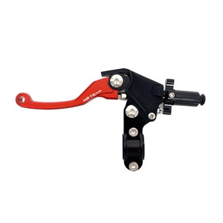 Support de levier d’embrayage universel + levier CNC incassable rouge