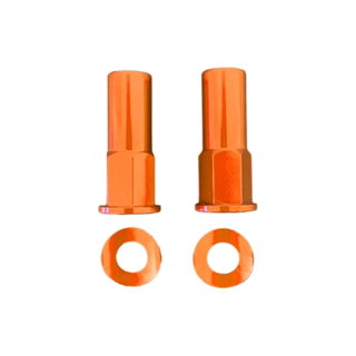 Paire d’écrous de gripster orange Paire d’écrous de gripster orange