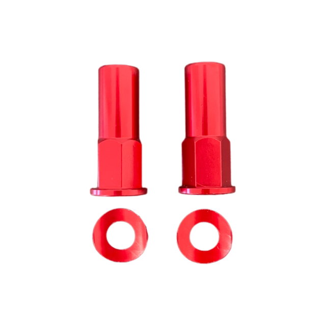 Paire d’écrous de gripster rouges DS88.5095R