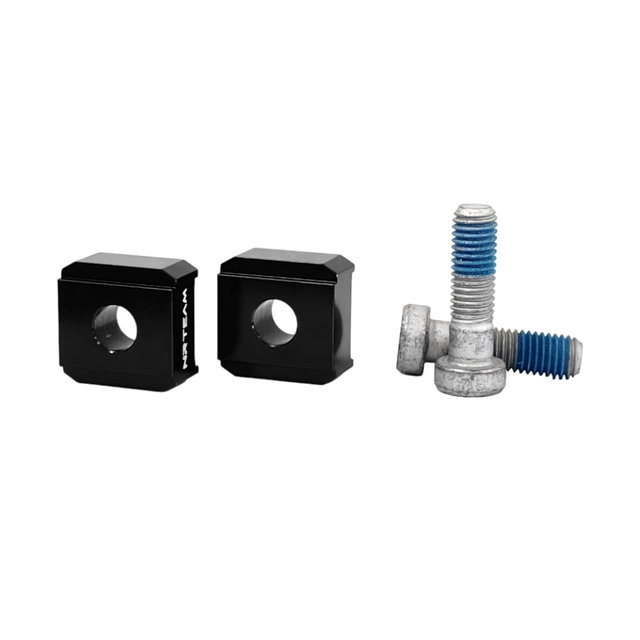 Kit rehausseurs de guidon Beta RR 390 (15-24) - 10 mm NRTeam noirs DS88.6013N