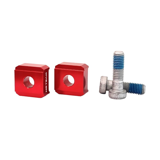 Kit rehausseurs de guidon Beta RR 390 (15-24) - 10 mm NRTeam rouges DS88.6013R
