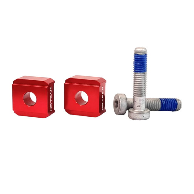 Kit rehausseurs de guidon Husaberg 250 TE (11-14) - 10 mm NRTeam rouges DS88.6014R