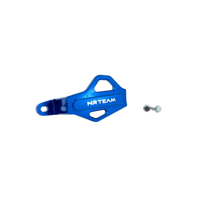 Protection d’étrier arrière en ergal Fantic 250 XXF (22-25) bleu DS88.7002B