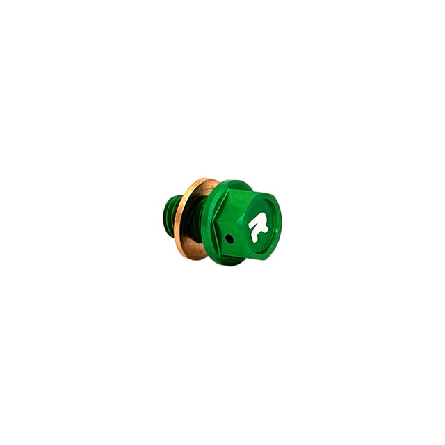 Bouchon de vidange magnétique Kawasaki KX 125 (96-08) vert DS89.1002V