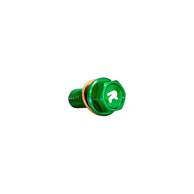 Bouchon de vidange magnétique Kawasaki KX 450 F (06-15) vert DS89.1003V