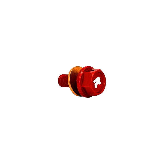 Bouchon de vidange magnétique Suzuki RMZ 450 (08-24) rouge DS89.1005R