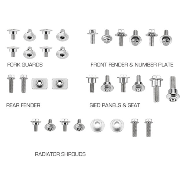 Kit de vis pour carénage Honda CRF 450 R (13-16) DS89.5101