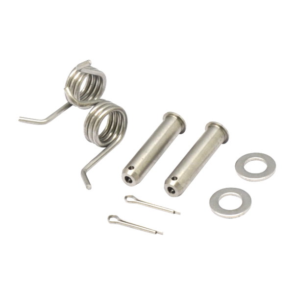Set de Goupilles de Repose-Pieds Suzuki RMZ 450 (08-25) + ressorts NRTeam DS89.8017