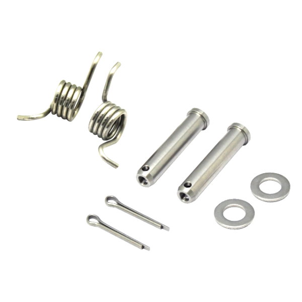 Set de Goupilles de Repose-Pieds KTM 250 EXC (24-25) + ressorts NRTeam DS89.8025