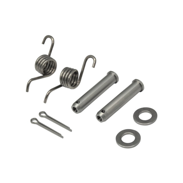 Set de Goupilles de Repose-Pieds Honda CRF 450 R (24-26) + ressorts NRTeam DS89.8033