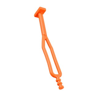 Élastique de béquille latérale long orange