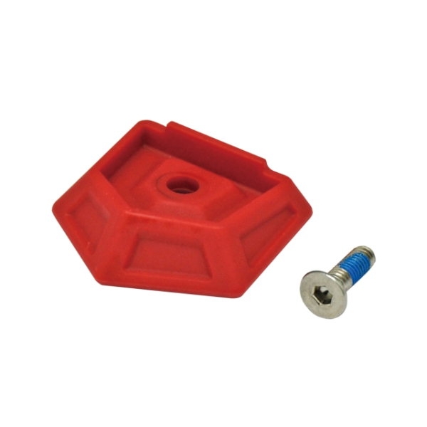 Béquille latérale Beta RR 200 (19-24) - Base élargie rouge DS89.9488R