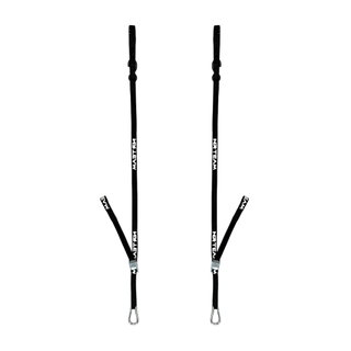 Paire de sangles d’arrimage pour moto Pull Up 25mm NRTeam noires