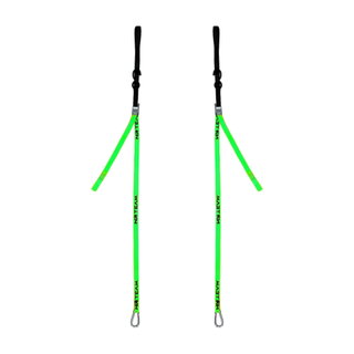 Paire de sangles d’arrimage pour moto Tie Down 25mm NRTeam verts