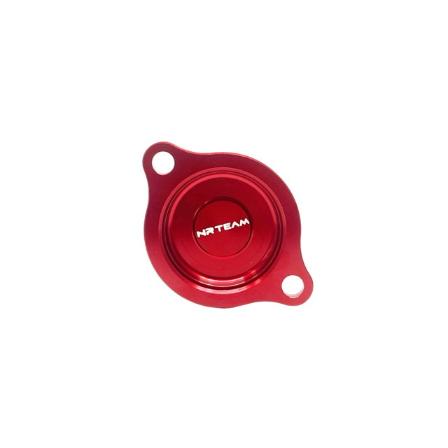Couvercle de filtre à huile Honda CRF 250 R (04-09) rouge - NRTeam DS94.0005R