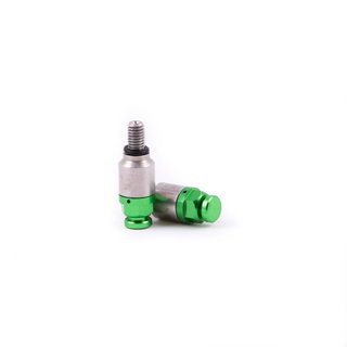 Paire de purgeurs rapides de fourche M5x0.8 vert
